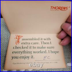 Vintage Thorens Swiss Made Music Box. Plays Beautifully! Greensleeves Vintage Thorens Swiss Made Music Box. Plays Beautifully! Greensleeves