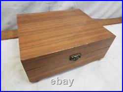 Vintage Thorens Swiss Wooden Music Box AD-30 with5 Discs Needs Help