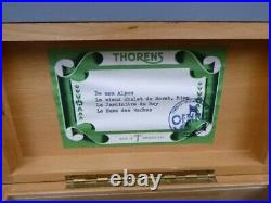 Vintage Thorens Switzerland Music Box 4 Tunes
