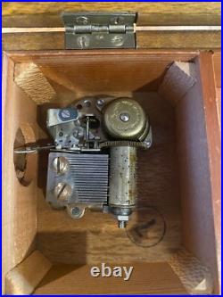 Vintage Thorens music box made in Switzerland