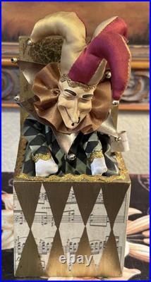Vintage WAYNE KLESKI-Katherine's Collection-Harlequin Jester/Mozart/Music Box Vintage WAYNE KLESKI-Katherine's Collection-Harlequin Jester/Mozart/Music Box