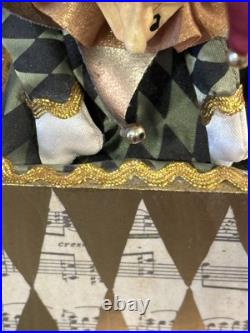 Vintage WAYNE KLESKI-Katherine's Collection-Harlequin Jester/Mozart/Music Box Vintage WAYNE KLESKI-Katherine's Collection-Harlequin Jester/Mozart/Music Box