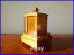 Vintage Wooden Mid-Century Carousel Musical Cigarette/Joint Dispenser