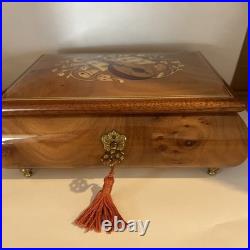 Vintage Working Reuge Music Box Sorrento Italy We've Only Just Begun