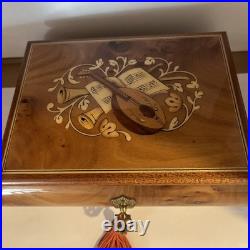 Vintage Working Reuge Music Box Sorrento Italy We've Only Just Begun