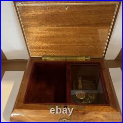 Vintage Working Reuge Music Box Sorrento Italy We've Only Just Begun