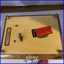 Vintage Working Reuge Music Box Sorrento Italy We've Only Just Begun