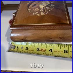 Vintage Working Reuge Music Box Sorrento Italy We've Only Just Begun