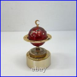 Vintage Zodiac Astrological World Globe Cigarette Holder & Lighter (music Box)