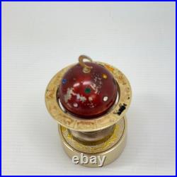 Vintage Zodiac Astrological World Globe Cigarette Holder & Lighter (music Box)