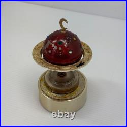 Vintage Zodiac Astrological World Globe Cigarette Holder & Lighter (music Box)