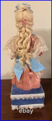 Vintage automated sankyo music box doll in working order