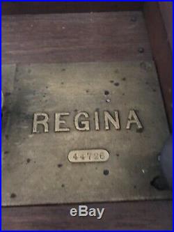 Vintage regina music box