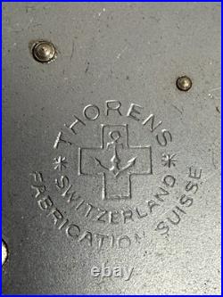 Vintage1960s Thorens Music Box PC 754P Style with 10 Discs Swiss Made