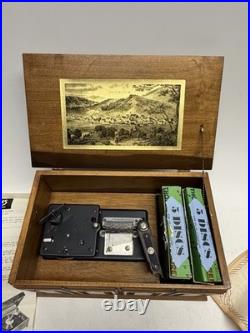 Vintage1960s Thorens Music Box PC 754P Style with 10 Discs Swiss Made