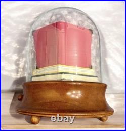 Vtg 1990 Enesco Music Box Mouse House Village Living Room Home Sweet HomePiano