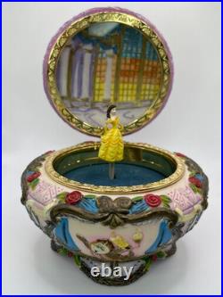 Vtg 1991 Disney Beauty & the Beast Music Box Works Vtg 1991 Disney Beauty & the Beast Music Box Works