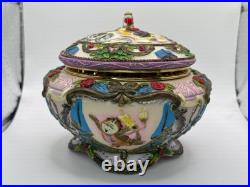 Vtg 1991 Disney Beauty & the Beast Music Box Works Vtg 1991 Disney Beauty & the Beast Music Box Works