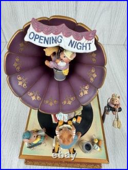 Vtg 90s Enesco OPENING NIGHT Small World Of Music Mice Figures WORKS See Video