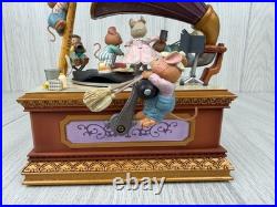 Vtg 90s Enesco OPENING NIGHT Small World Of Music Mice Figures WORKS See Video
