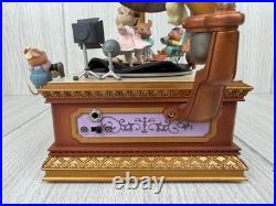 Vtg 90s Enesco OPENING NIGHT Small World Of Music Mice Figures WORKS See Video