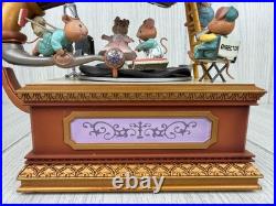 Vtg 90s Enesco OPENING NIGHT Small World Of Music Mice Figures WORKS See Video