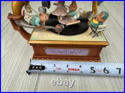 Vtg 90s Enesco OPENING NIGHT Small World Of Music Mice Figures WORKS See Video