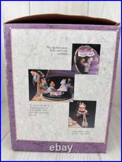 Vtg 90s Enesco OPENING NIGHT Small World Of Music Mice Figures WORKS See Video