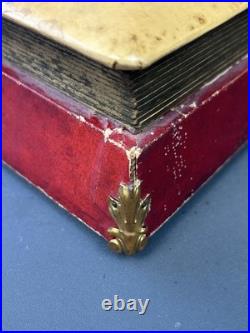 Vtg Edwardian Photo Album Music Box, Embossed Floral Design, Sankyo Movement