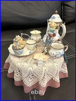 Vtg Enesco Small World of Music It's Tea-lightful Tea for Two Music Box READ