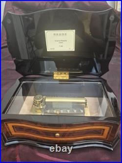 Vtg Luxury Swiss Reuge CH 3.72 Franz Liszt Hungarian Rhapsody Music Box