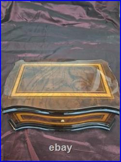 Vtg Luxury Swiss Reuge CH 3.72 Franz Liszt Hungarian Rhapsody Music Box