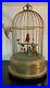 Vtg-Mechanical-Wind-Up-Bird-Cage-Germany-Music-Box-Parts-or-Repair-Only-01-hvld