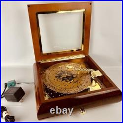 Vtg Mr. Christmas Holiday Symphonium Music Box 16 Disc Christmas & Classics