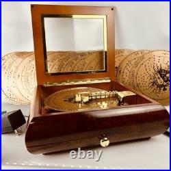 Vtg Mr. Christmas Holiday Symphonium Music Box 16 Disc Christmas & Classics