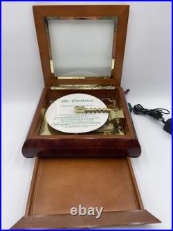 Vtg Mr. Christmas Holiday Symphonium Music Box 24 Disc Christmas & Classics