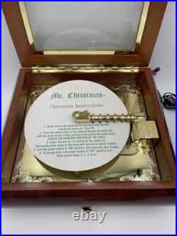 Vtg Mr. Christmas Holiday Symphonium Music Box 24 Disc Christmas & Classics