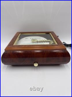 Vtg Mr. Christmas Holiday Symphonium Music Box 24 Disc Christmas & Classics