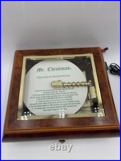 Vtg Mr. Christmas Holiday Symphonium Music Box 24 Disc Christmas & Classics