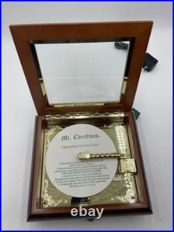Vtg Mr. Christmas Holiday Symphonium Music Box 24 Disc Christmas & Classics