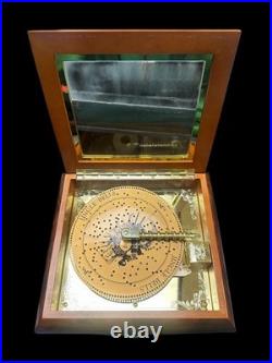 Vtg Mr. Christmas Holiday Symphonium Music Box 41 Discs Christmas & Classics