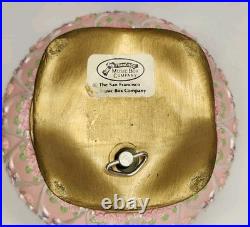 Vtg Rare The San Francisco Music Box Company Ballerina Musical Hinged Trinket