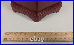 Vtg Swiss Harmony Roundelay Music Box Lipstick Cigarette Vanity Carousel 30s-40s