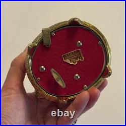 Vtg Taj Metal Hummingbird Musical Automaton Mechanical Wind Up Music Box -Works Vtg Taj Metal Hummingbird Musical Automaton Mechanical Wind Up Music Box -Works