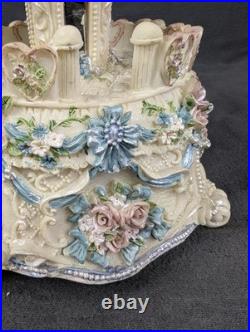 Vtg The San Francisco Music Box Co Carousel Horse Musical Decor Revolving