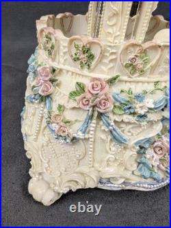 Vtg The San Francisco Music Box Co Carousel Horse Musical Decor Revolving