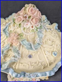 Vtg The San Francisco Music Box Co Carousel Horse Musical Decor Revolving