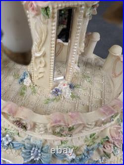 Vtg The San Francisco Music Box Co Carousel Horse Musical Decor Revolving