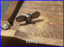 Vtg. Thorens Pre Reuge Wooden Music Box 50 Key 3 Songs AL350 Switzerland Works