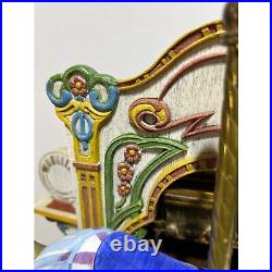 Vtg Tobin Fraley Sankyo Wurlitzer Carousel Horse Music Box